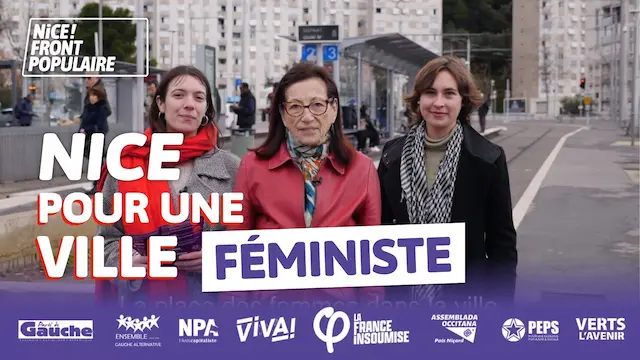Pour une ville FEMINISTE avec Mireille DAMIANO
