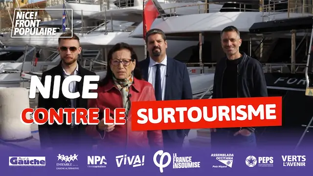NICE Contre le Surtourisme avec Mireille DAMIANO